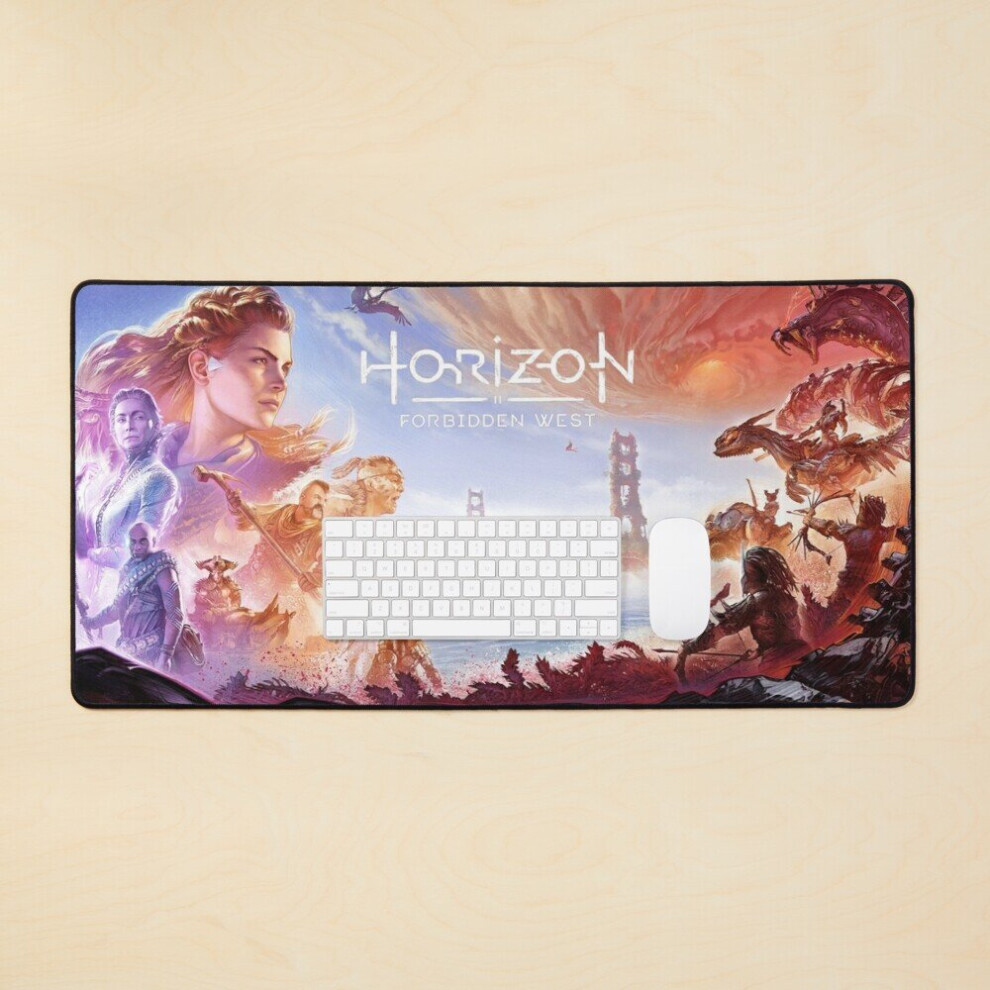 Desk Mat Explore Distant Lands Hfs1 Large Gaming Mouse Pad 35X16 Inch 7802738354003