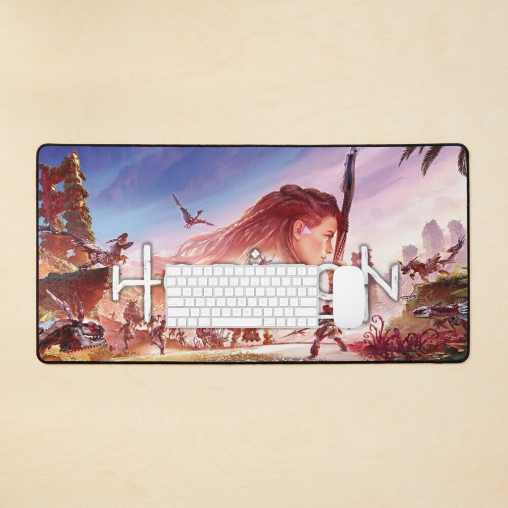 Desk Mat Horizon Forbidden West Large Gaming Mouse Pad 35X16 Inch 7802738333893