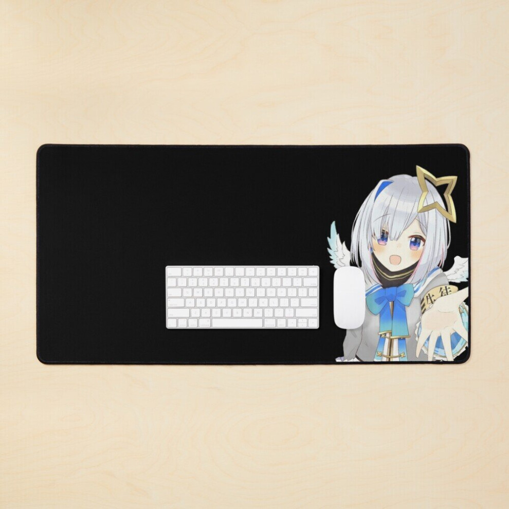 Desk Mat Amane Kanata Hololive Large Gaming Mouse Pad 35X16 Inch 7802738394542