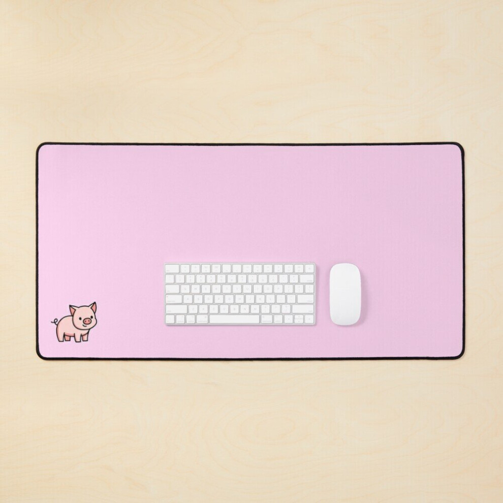 Desk Mat Pig Large Gaming Mouse Pad 35X16 Inch 7802738350135