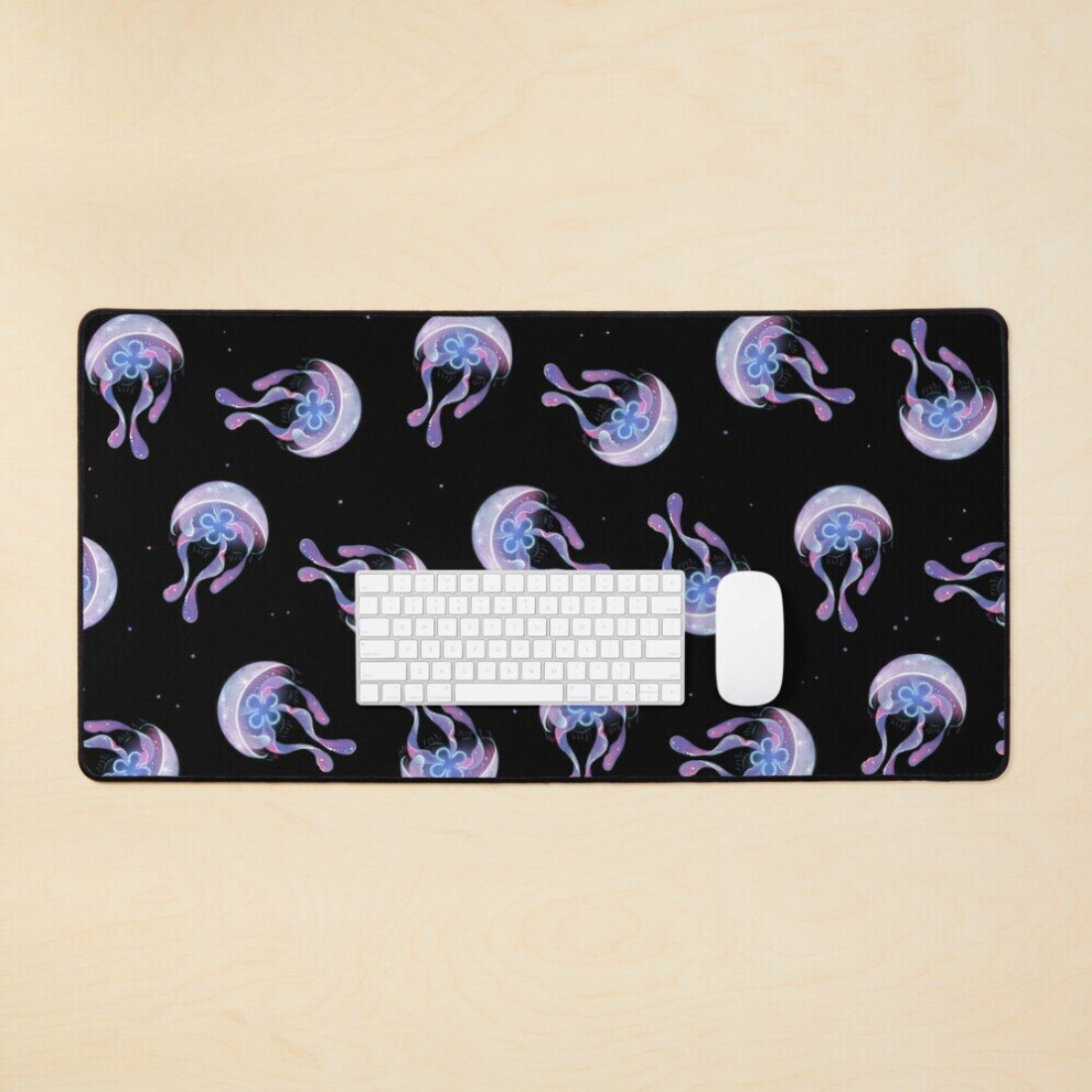 Desk Mat Moon Jelly Large Gaming Mouse Pad 35X16 Inch 7802738337136