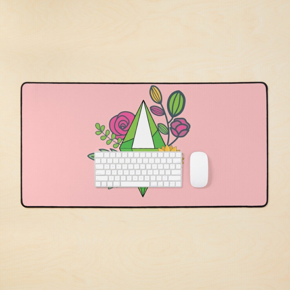 Desk Mat Plumbob Flower Large Gaming Mouse Pad 35X16 Inch 7802738381849