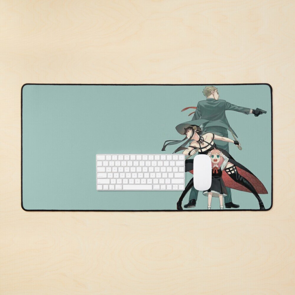 Desk Mat Forger Family Color Large Gaming Mouse Pad 35X16 Inch Green 7802738331400