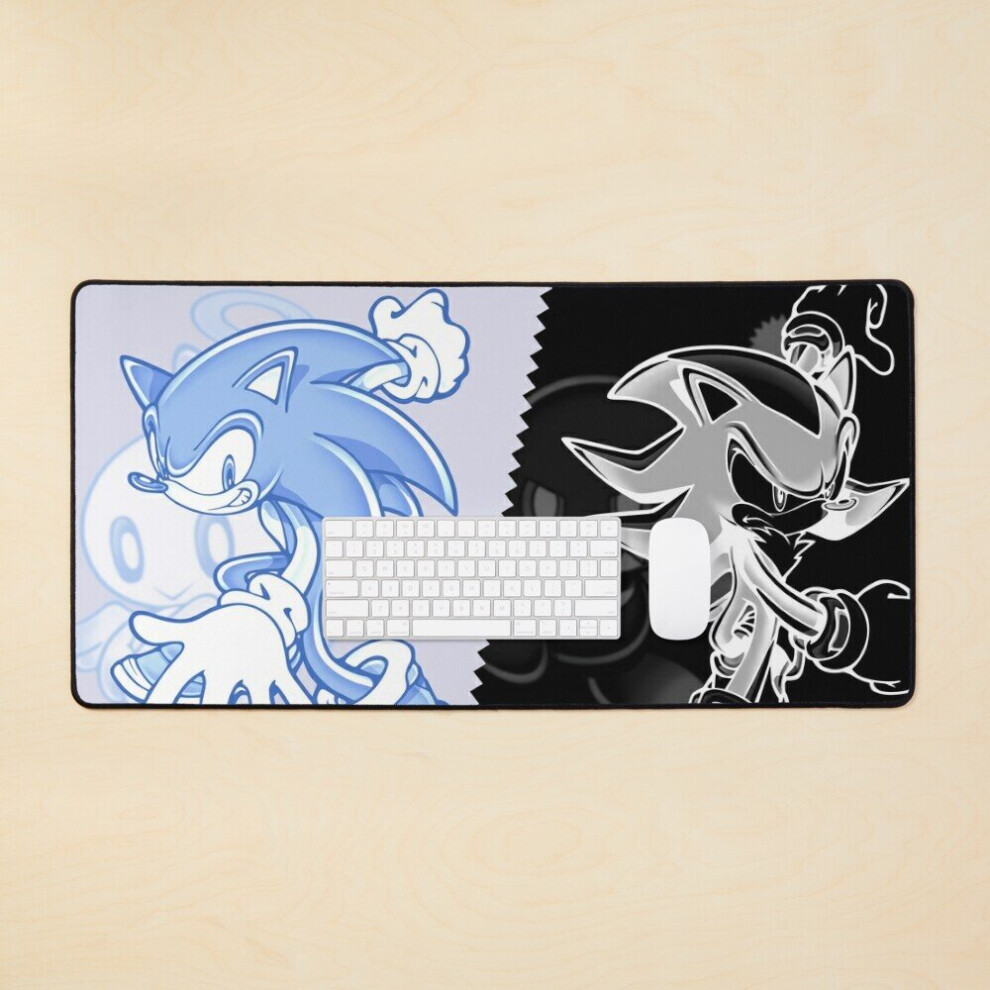 Desk Mat Two Boys Desk Mat Large Gaming Mouse Pad 35X16 Inch 7802738407624