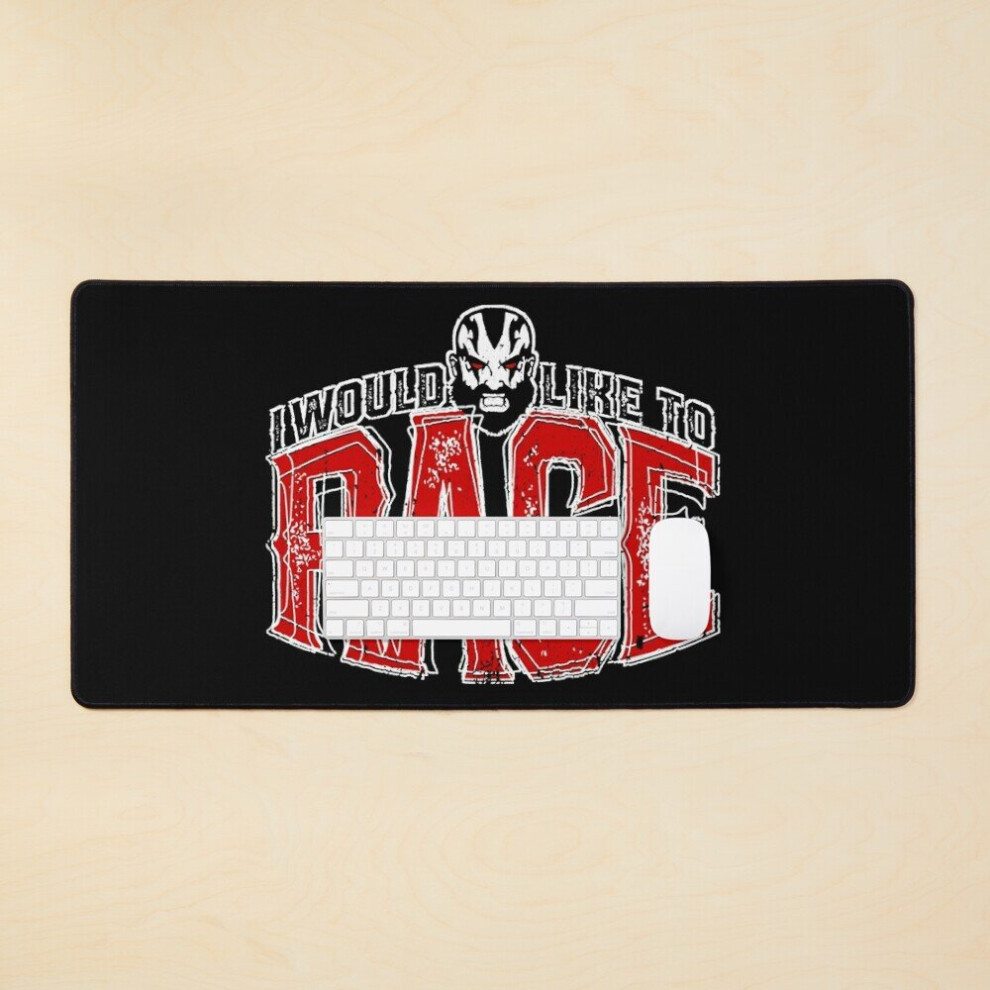 Bearlad Desk Mat I Would Like To Rage - Grog Large Gaming Mouse Pad 35X16 Inch