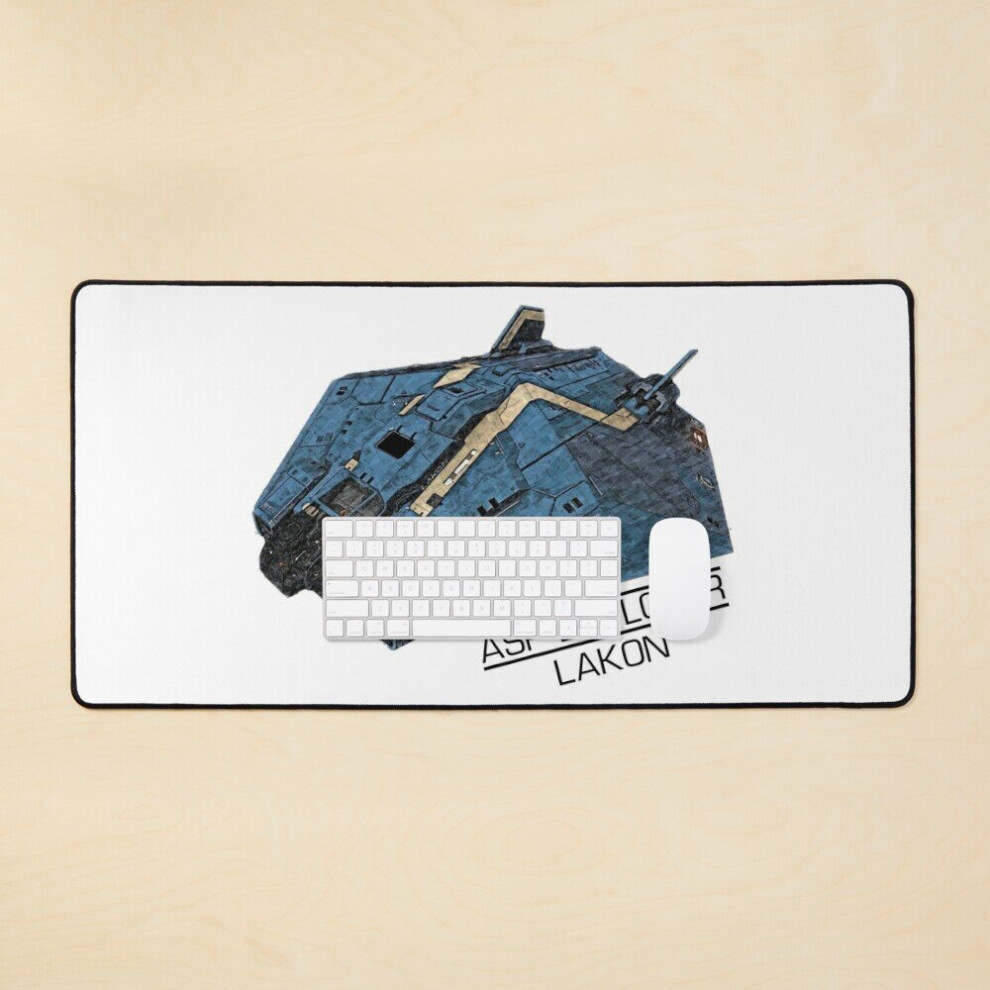 Desk Mat Elite Dangerous Asp Explorer - Lakon Spaceways Large Gaming Mouse Pad 35X16 Inch 7802738351279