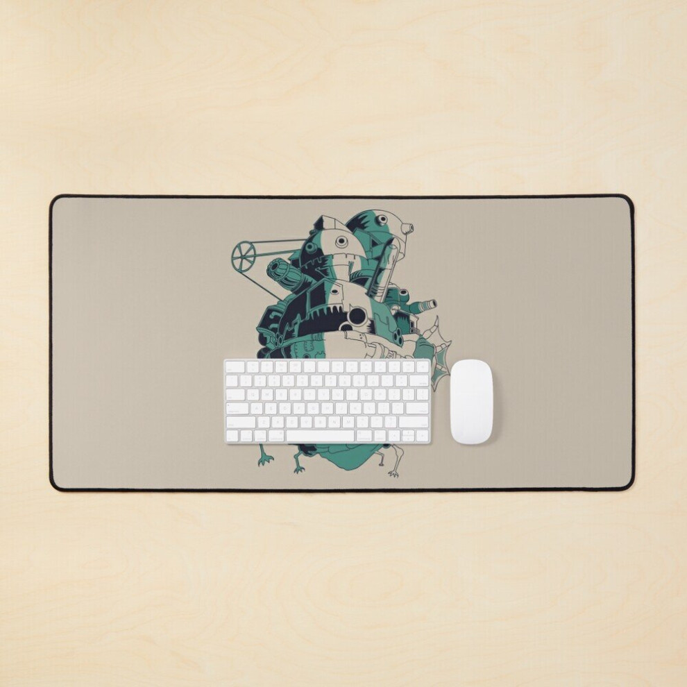 Desk Mat Howl's Moving Castle Large Gaming Mouse Pad 35X16 Inch 7802738316391