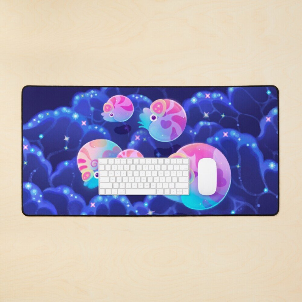 Desk Mat Dreaming Nautilus Large Gaming Mouse Pad 35X16 Inch 7802738328950