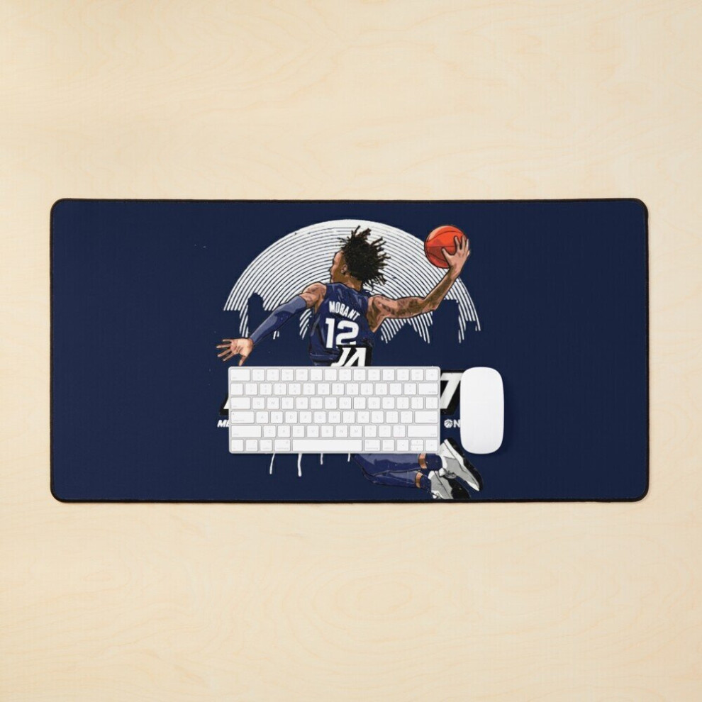 Desk Mat Ja Morant Dunk Large Gaming Mouse Pad 35X16 Inch 7802738406078