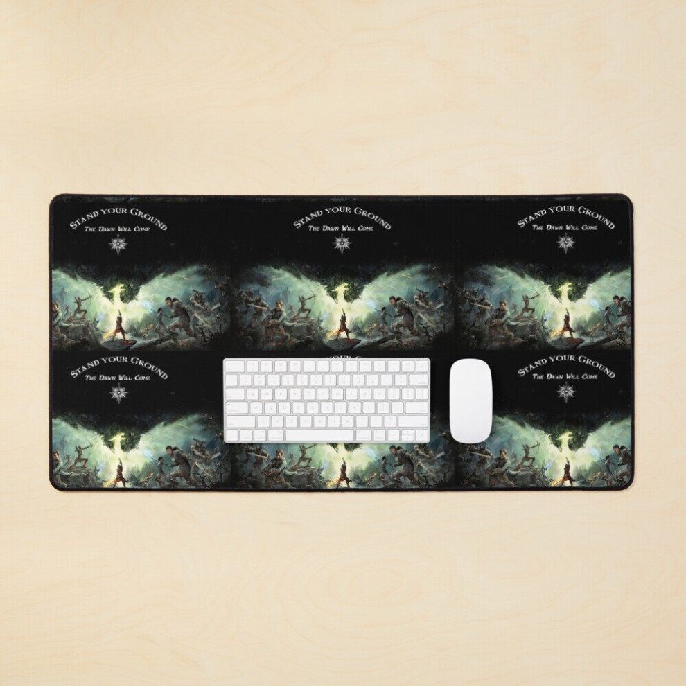 Desk Mat Dragon Age Inquisition Large Gaming Mouse Pad 35X16 Inch 7802738406726