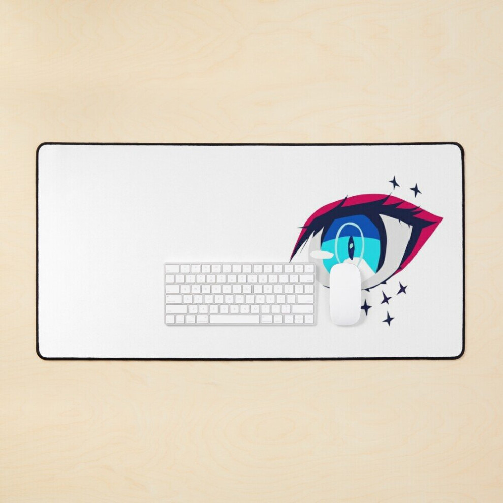 Desk Mat Takt Op Destiny - Destiny Eyes Animangapoi Enhanced Design - Large Gaming Mouse Pad 35X16 Inch White 7802738385205