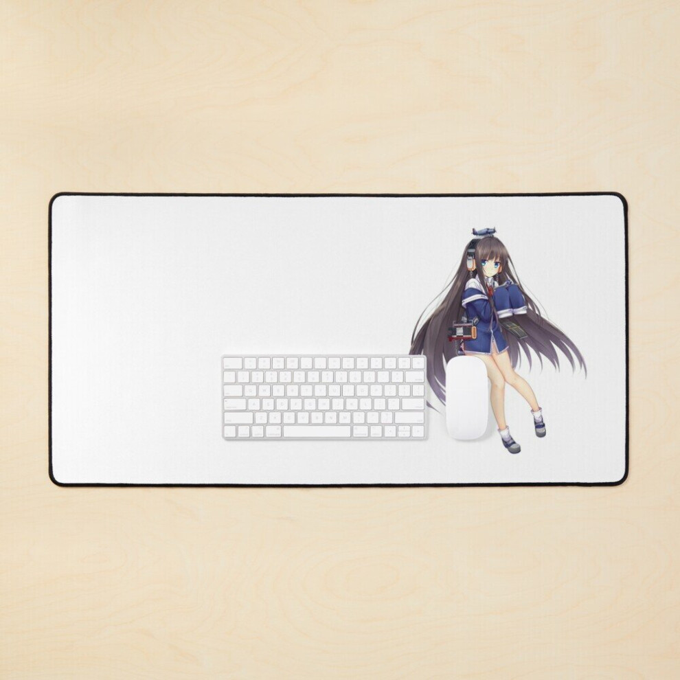 Desk Mat Cute Girl Azure Lane Large Gaming Mouse Pad 35X16 Inch 7802738390742