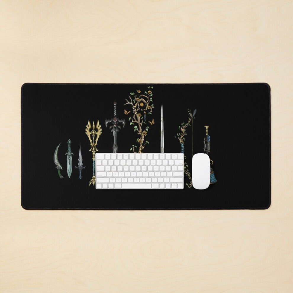 Desk Mat How Do You Want To Do This Large Gaming Mouse Pad 35X16 Inch 7802738328981