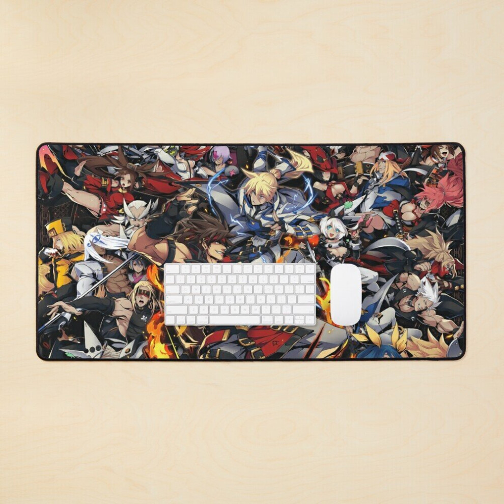 Desk Mat Guilty Gear Xrd Large Gaming Mouse Pad 35X16 Inch 7802738314205