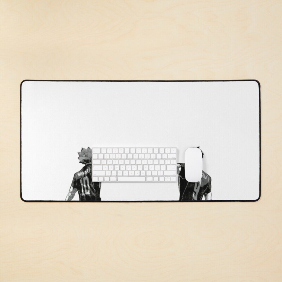 Desk Mat Hinata Kageyama Haikyuu Manga Scene Large Gaming Mouse Pad 35X16 Inch 7802738326420