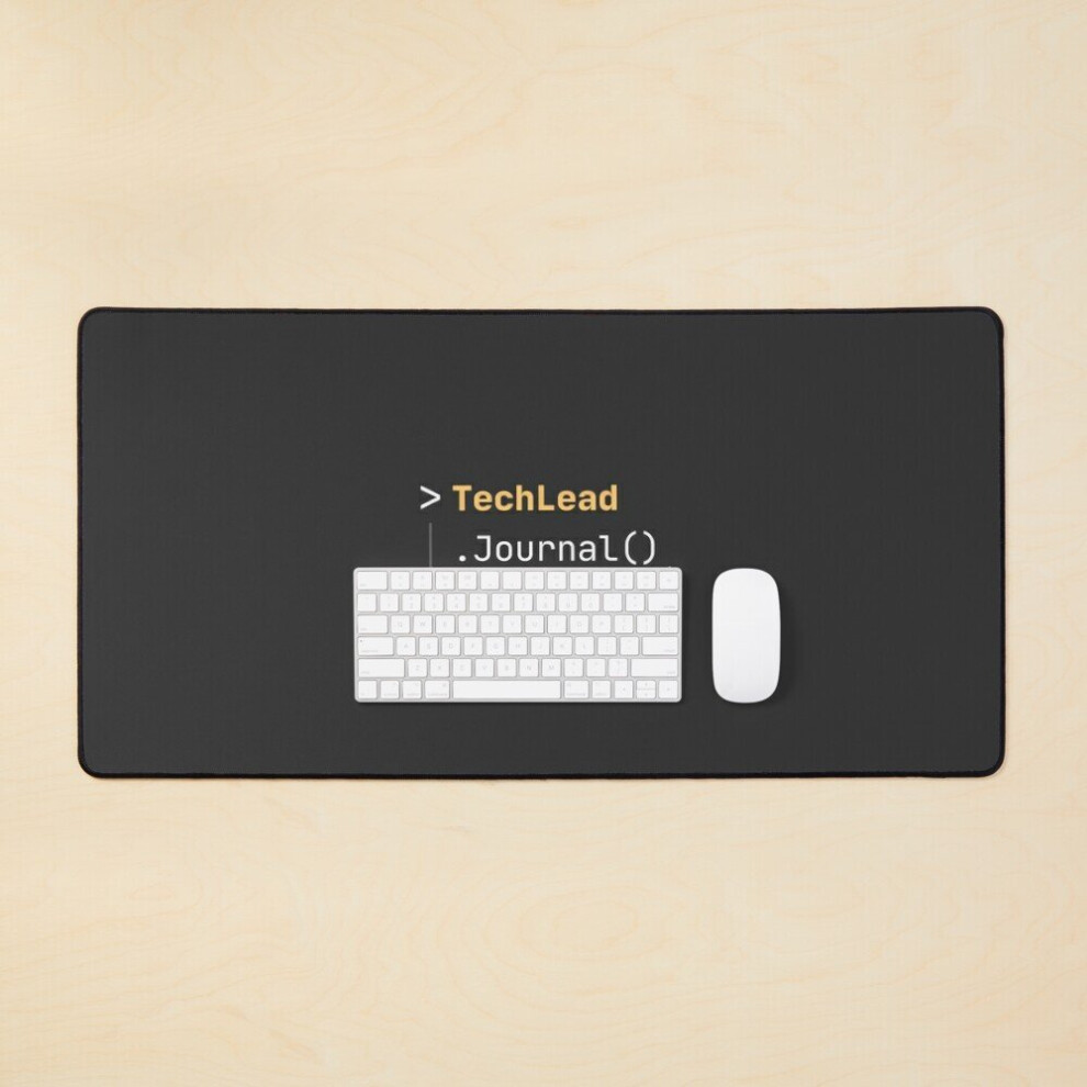 Desk Mat Tech Lead Journal Large Gaming Mouse Pad 35X16 Inch 7802738371956