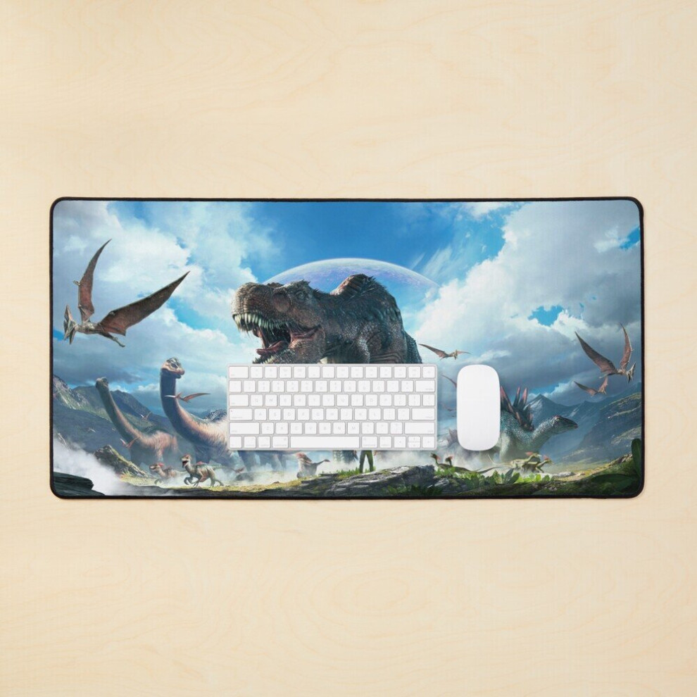 Desk Mat ARK: Survival Evolved Large Gaming Mouse Pad 35x16 inch