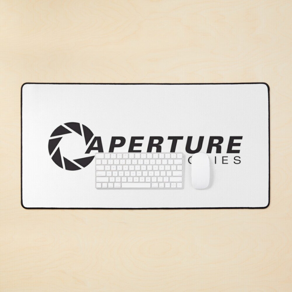 Desk Mat Aperture Laboratories Large Gaming Mouse Pad 35x16 inch
