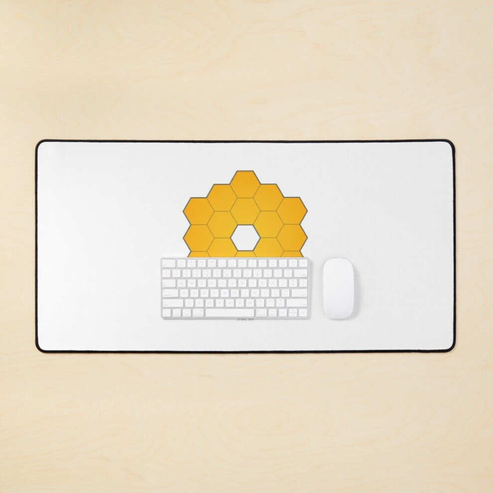 Desk Mat James Webb Space Telescope - 25 Dec Edition Large Gaming Mouse Pad 35X16 Inch 7802738386479