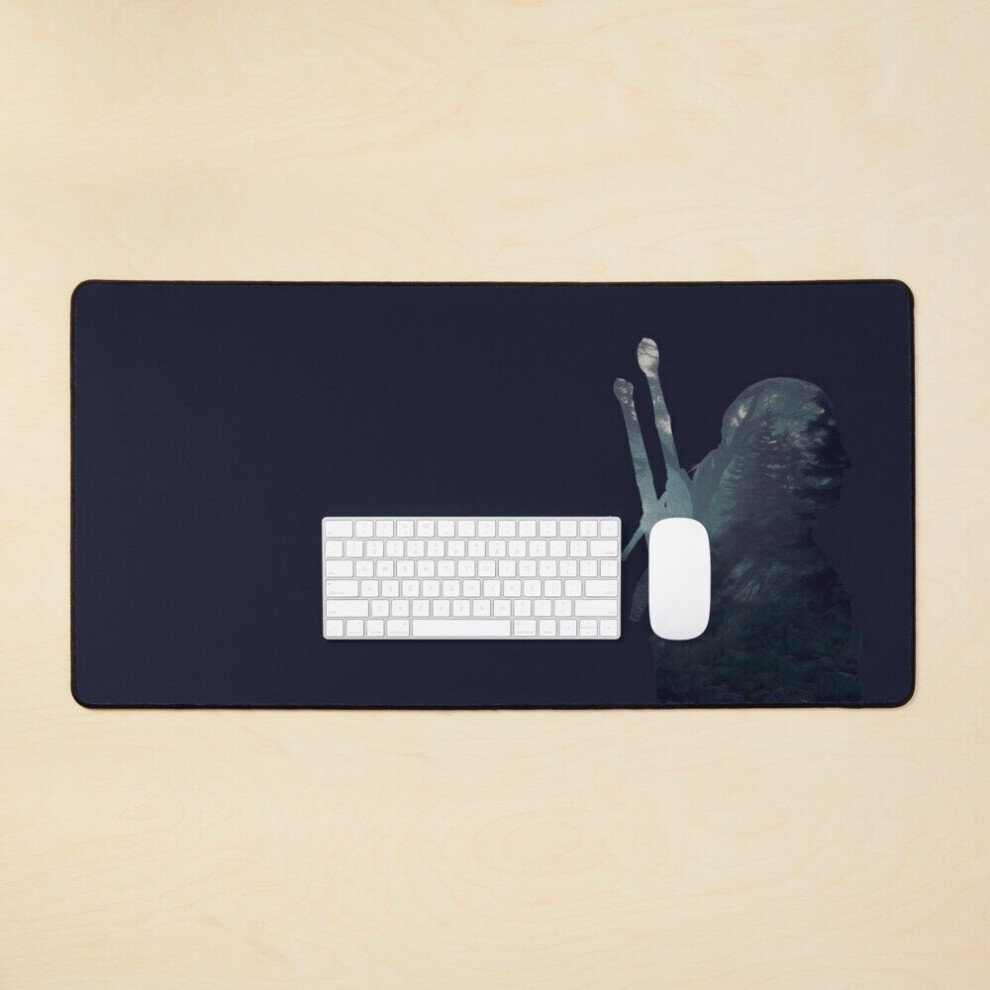 Desk Mat Geralt The Witcher Minimalist Large Gaming Mouse Pad 35X16 Inch 7802738326451