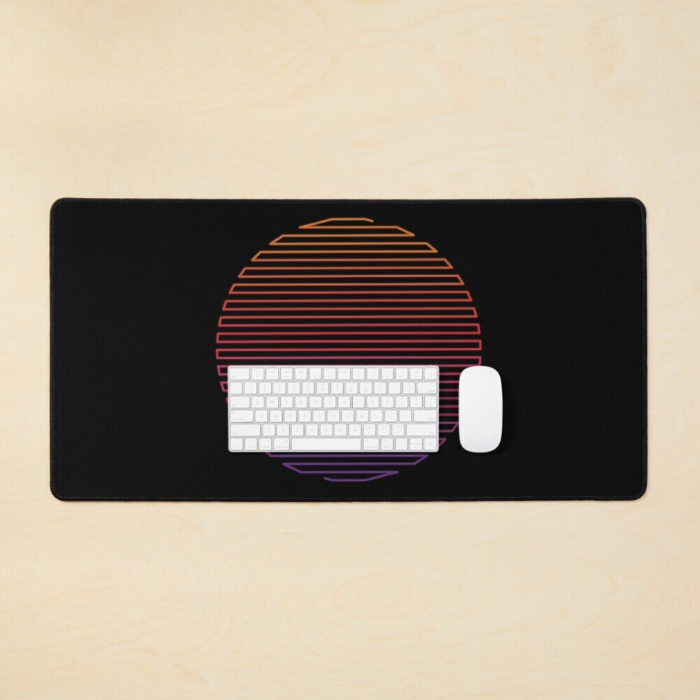 Desk Mat Linear Large Gaming Mouse Pad 35X16 Inch Light 7802738321463