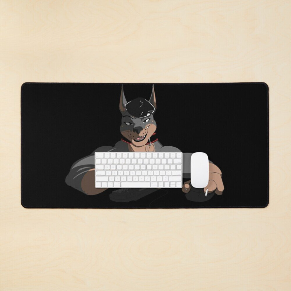 Desk Mat Gamer Dog Large Gaming Mouse Pad 35X16 Inch 7802738314106