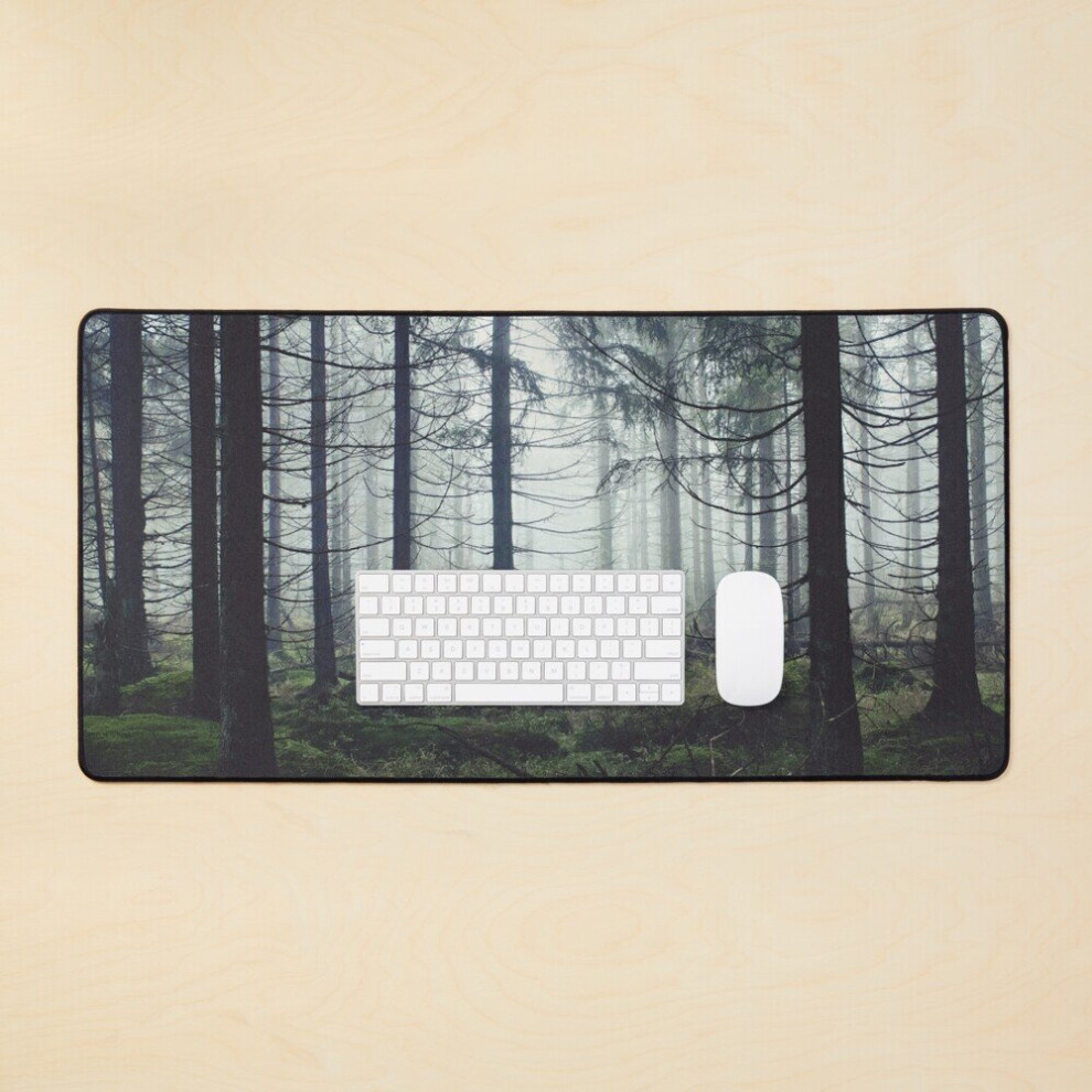 Desk Mat Through The Trees Large Gaming Mouse Pad 35X16 Inch 7802738316469