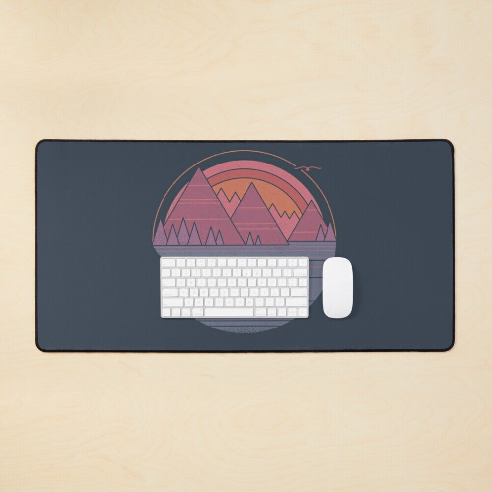 Desk Mat The Mountains Are Calling Large Gaming Mouse Pad 35X16 Inch 7802738326468