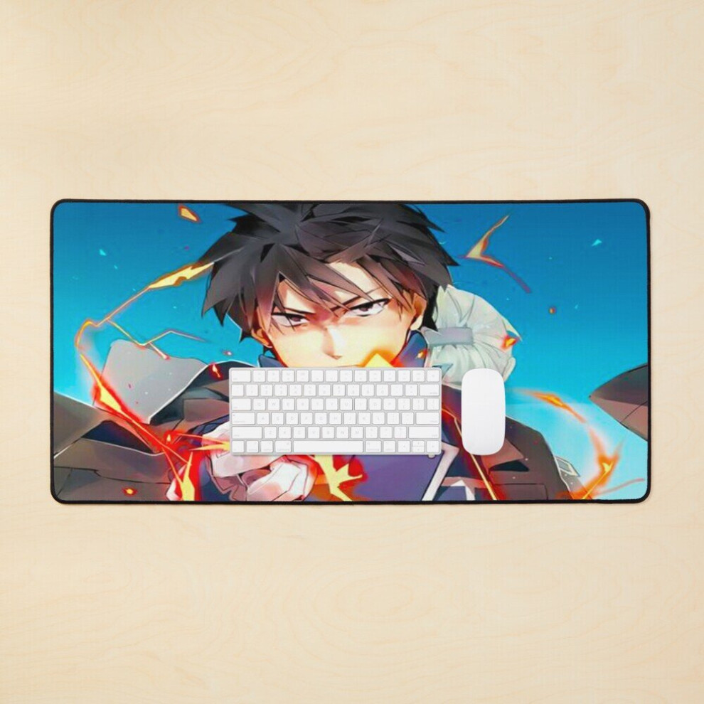 Desk Mat Roy Mustang Large Gaming Mouse Pad 35X16 Inch 7802738348835