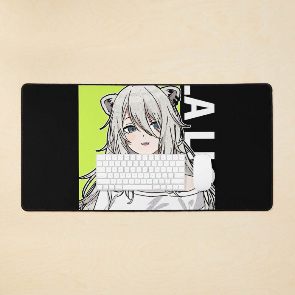 Desk Mat Shishiro Botan With Large Gaming Mouse Pad 35X16 Inch 7802738344486