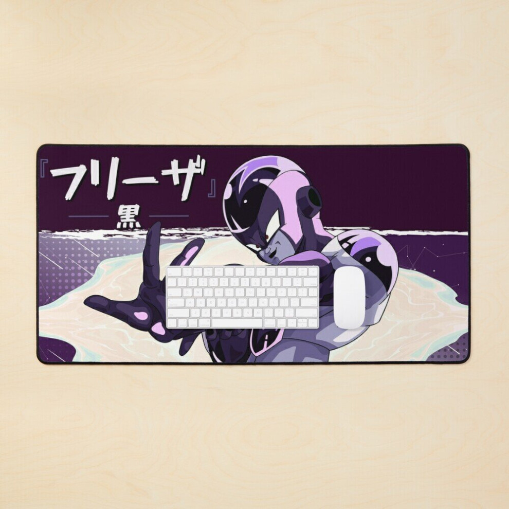 Desk Mat Frieza Skyness Large Gaming Mouse Pad 35X16 Inch Black 7802738372717