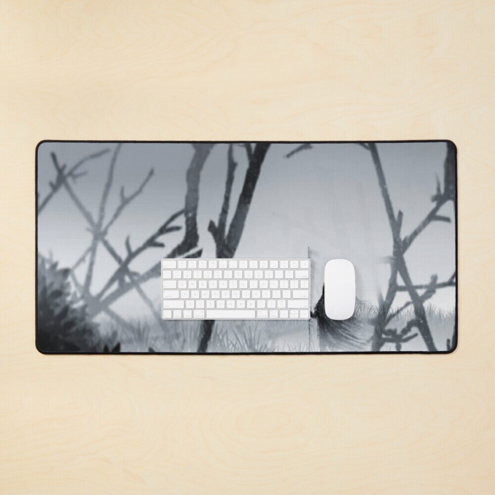 Desk Mat Haunting Spirits Large Gaming Mouse Pad 35X16 Inch Dark 7802738380767