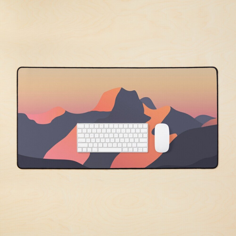 Desk Mat Mountain Sunset Large Gaming Mouse Pad 35X16 Inch 7802738321524