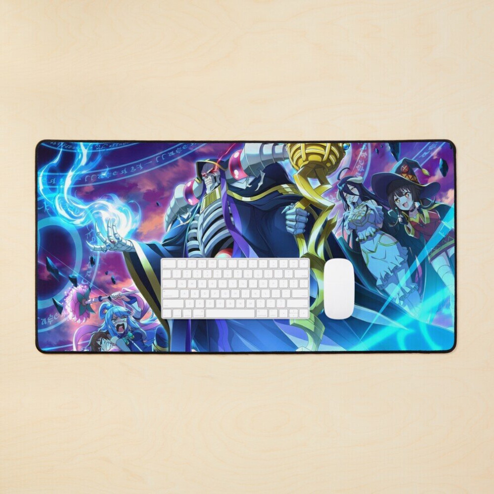 Desk Mat [Konosuba / Overlord] Lord Ains Large Gaming Mouse Pad 35X16 Inch 7802738313307