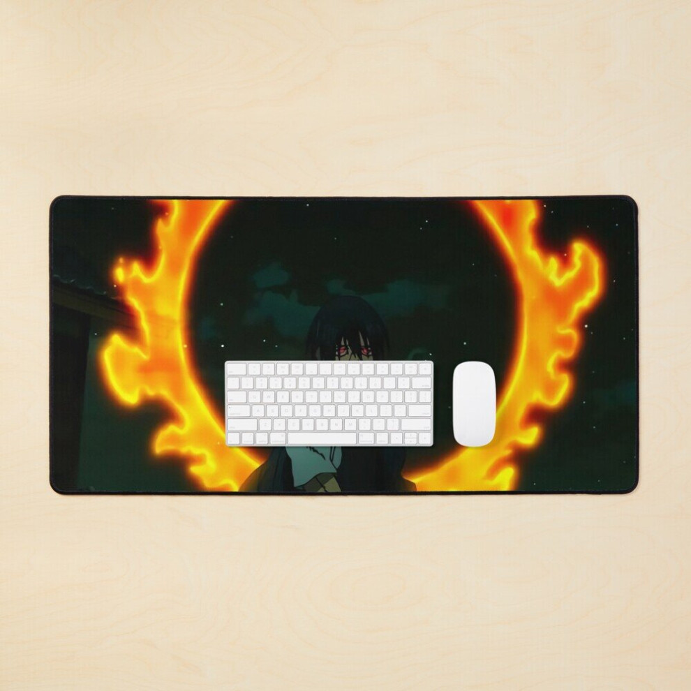 Desk Mat 7Th Company Leader -Sinmon Benimaru Large Gaming Mouse Pad 35X16 Inch 7802738398403