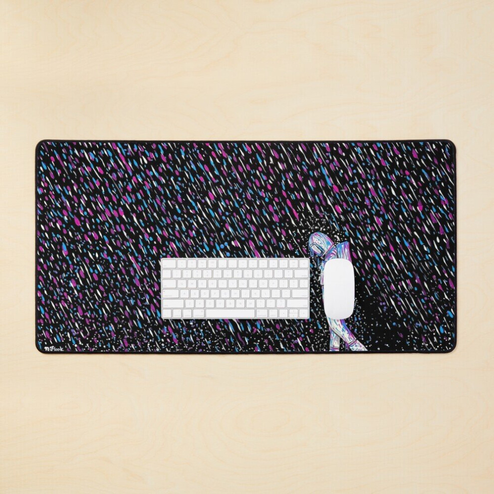 Desk Mat Acid Rain #4 Large Gaming Mouse Pad 35X16 Inch 7802738319132