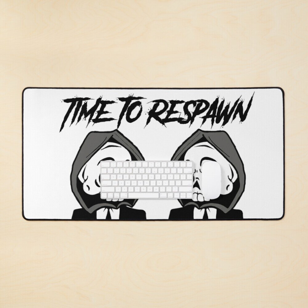 Desk Mat Time To Respawn Large Gaming Mouse Pad 35X16 Inch 7802738393507