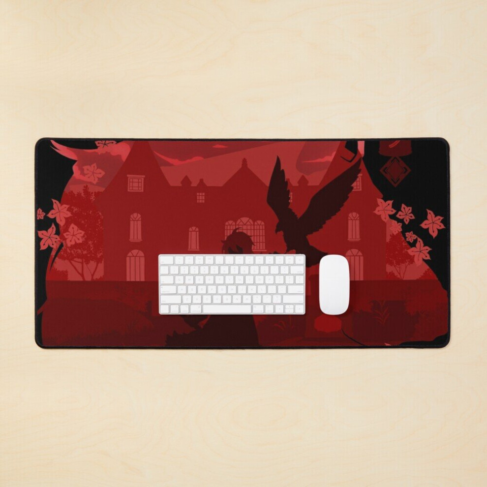 Desk Mat Genshin Impact Diluc Large Gaming Mouse Pad 35X16 Inch 7802738331547