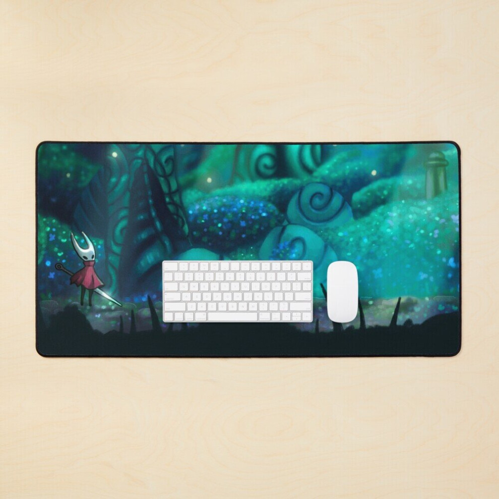 Desk Mat Hornet In Greenpath - Hollow Knight Large Gaming Mouse Pad 35X16 Inch 7802738331608