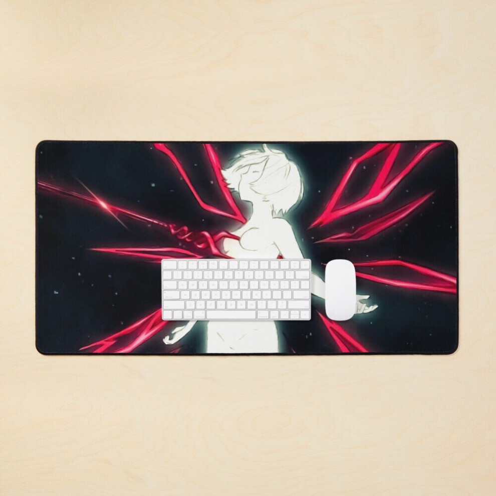 Desk Mat Rei Ayanami Neon Genesis Evangelion Large Gaming Mouse Pad 35X16 Inch 7802738343533