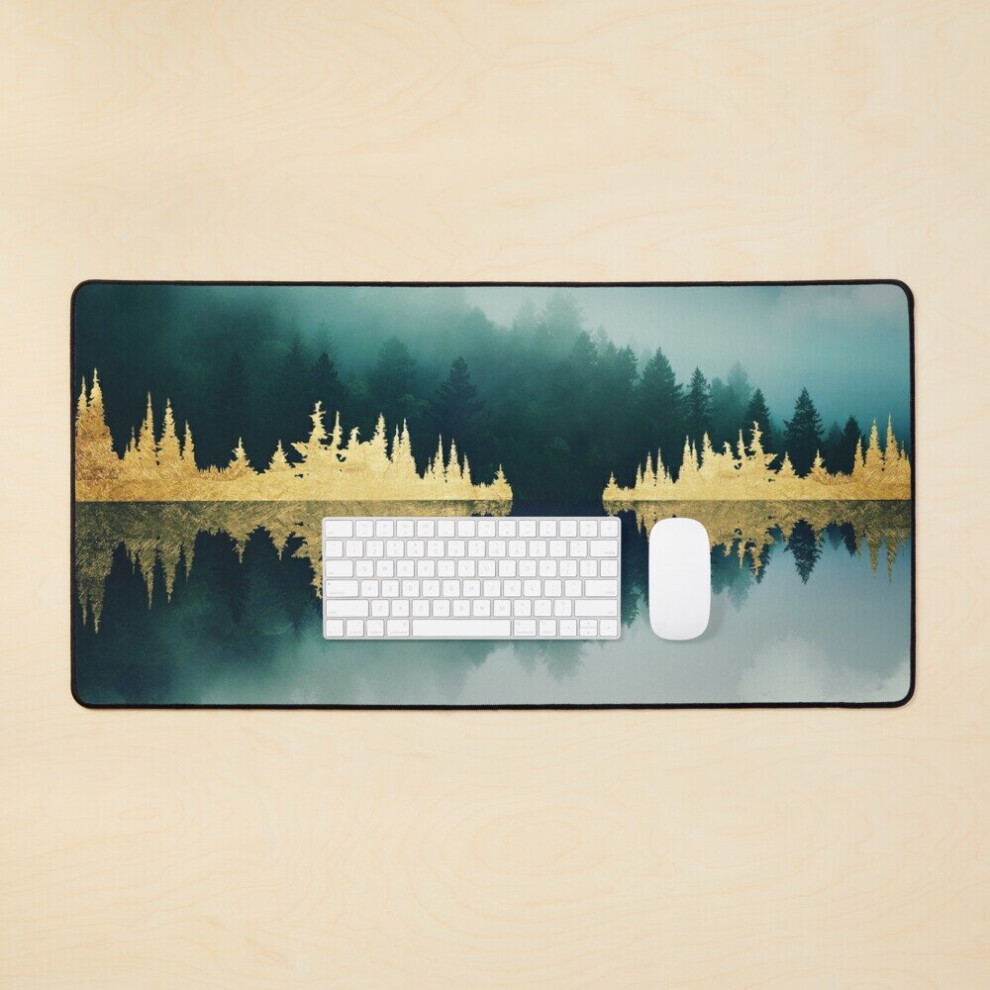 Desk Mat Mist Reflection Large Gaming Mouse Pad 35X16 Inch 7802738321579