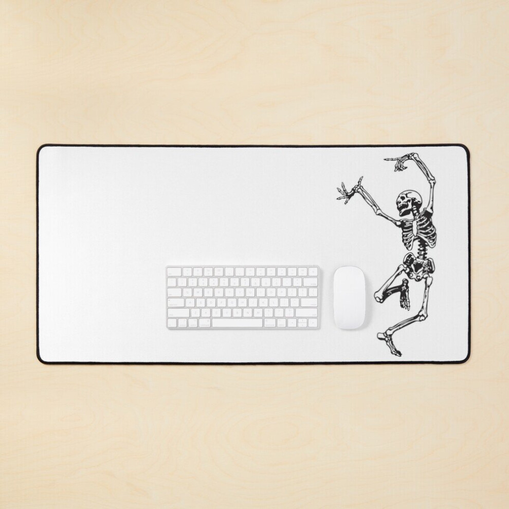 Desk Mat Dance With Death Large Gaming Mouse Pad 35X16 Inch 7802738316544