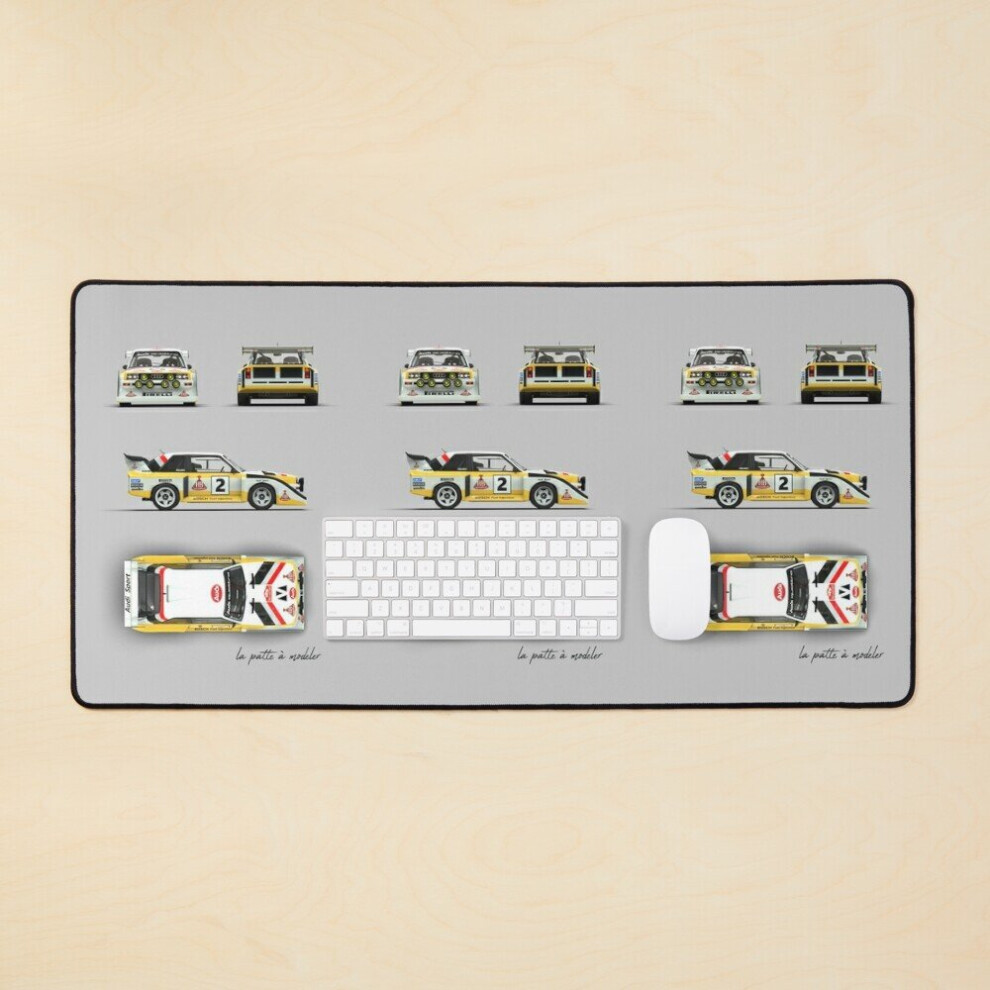Desk Mat Rally Car Large Gaming Mouse Pad 35X16 Inch 7802738362398