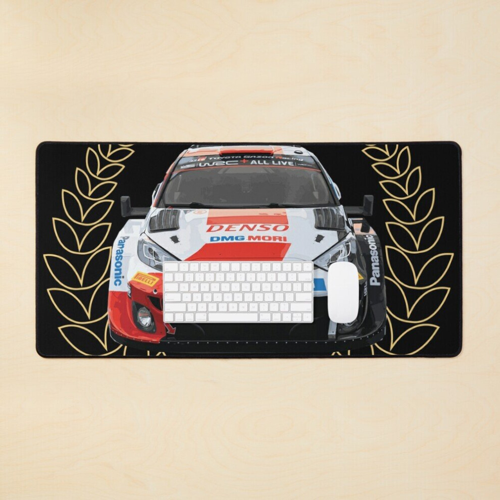 Desk Mat K. Rovanperã Ogier World Rally Car Champions Large Gaming Mouse Pad 35X16 Inch 7802738359466