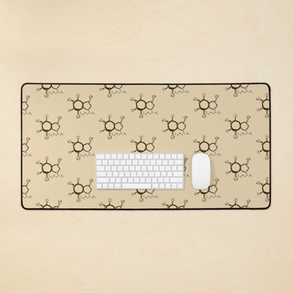 Desk Mat Caffeine Large Gaming Mouse Pad 35X16 Inch 7802738399721