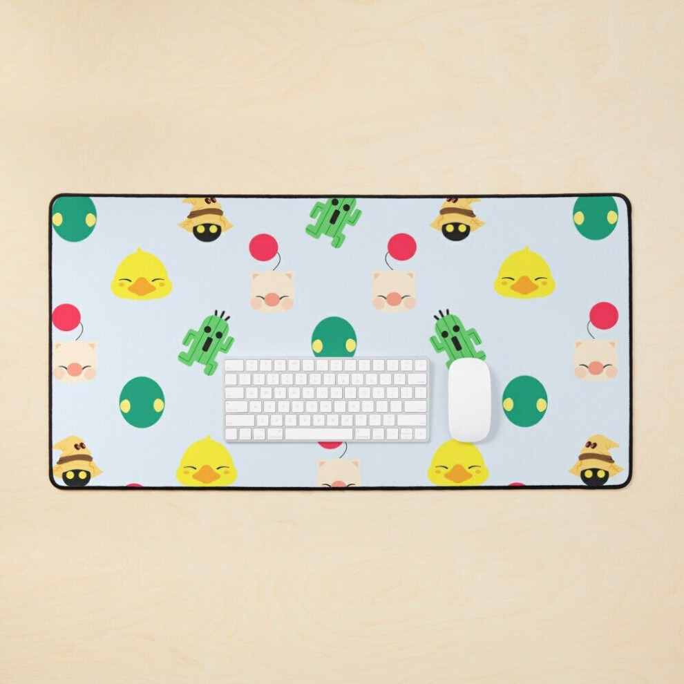 Desk Mat Ff Pattern Large Gaming Mouse Pad 35X16 Inch 7802738321609