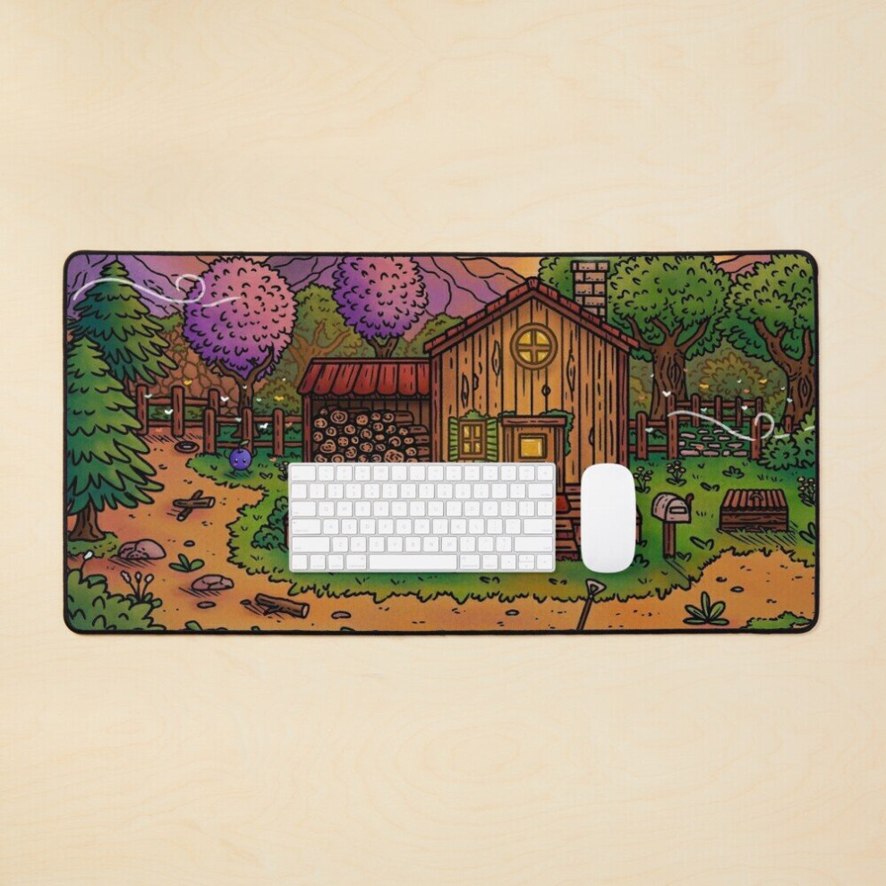 Desk Mat Stardew Valley Game - Artwork Large Gaming Mouse Pad 35X16 Inch 7802738314175