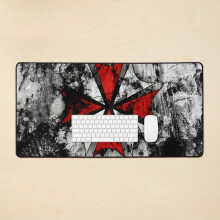Desk Mat Resident evil Large Gaming Mouse Pad 35x16 inch