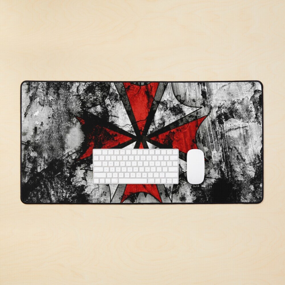Desk Mat Resident Evil Large Gaming Mouse Pad 35X16 Inch 7802738364033
