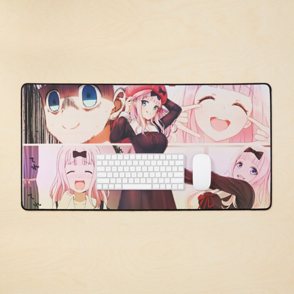 Desk Mat Kaguya-Sama: Love Is War 17 Large Gaming Mouse Pad 35X16 Inch 7802738399233